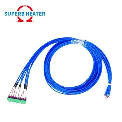Tilpasset 8 kanal 16 kanals multikanals termoelement type k pt100 temperatursensorer for termometre
