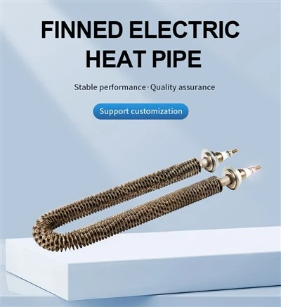 Tilpasset 220V 380V U-formet lufttørking av rustfritt stål industriell høy temperatur elektrisk finnet varmeovn