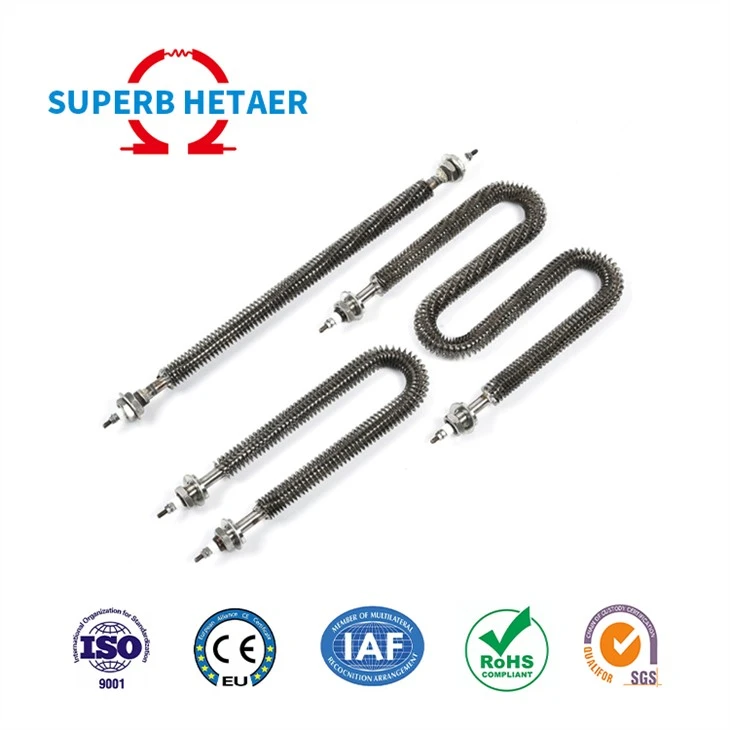 U Type Electric Stainless Steel Air Tubular Fin Heater