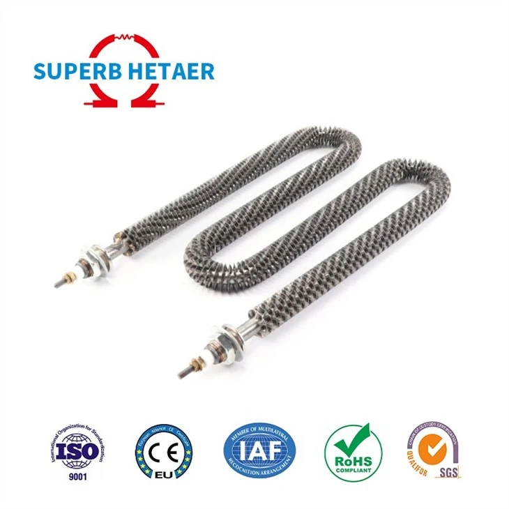 U Type Electric Stainless Steel Air Tubular Fin Heater